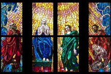 Pentecost Stained Glass